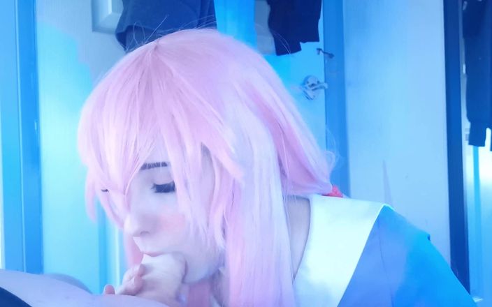 Miss Moons: Honry Yandere Girl faz boquete duro e salta bunda grande