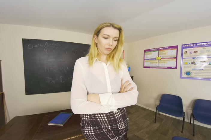 WankitNow VR: Hannah Z - Teacher Punishment