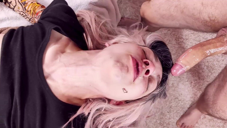 The Deep Passion: No Mercy for Her Throat Upside Down