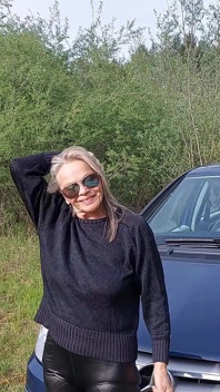 Granny Plays with Her Tits!