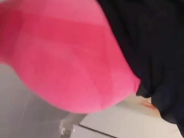 Masturbating in the Gym Bathroom (Latin curvy redhead)