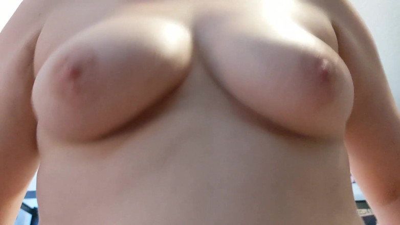 Always Fun No Pants: Unlocking and Teasing Sub Husband Flaccid Cock with My Pussy!
