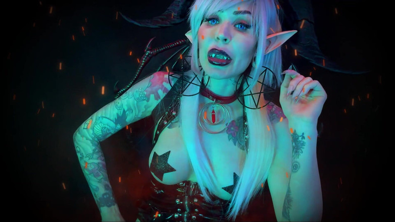 Baal Eldritch: Hell's Toilettentraining mit Demoness Baal - Keuschheit, pisse, Caviar, Original Edition