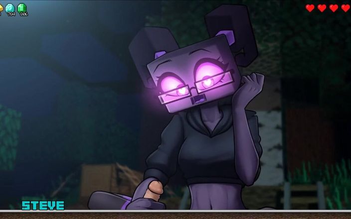 LoveSkySan69: Minecraft Nadržené řemeslo - část 41 Alex lesbická láska od Loveskysanhentai