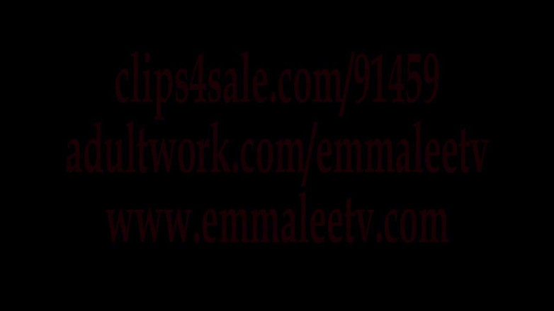 EmmaLeeTV - Nylon Fetish Tranny: Transexual Emma Lee, pantimedias desnudas, masturbarse en la cama