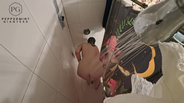 Peppermint Giantess: 6.7 De rutină de duș cu vedere la persoana 1 cu...