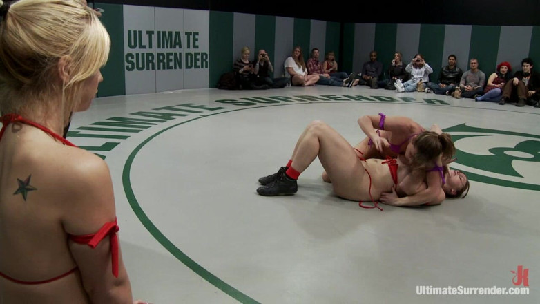 Ultimate surrender by Kink: Massive 5 girl orgy as the losers are getting fucked &amp; humiliated...