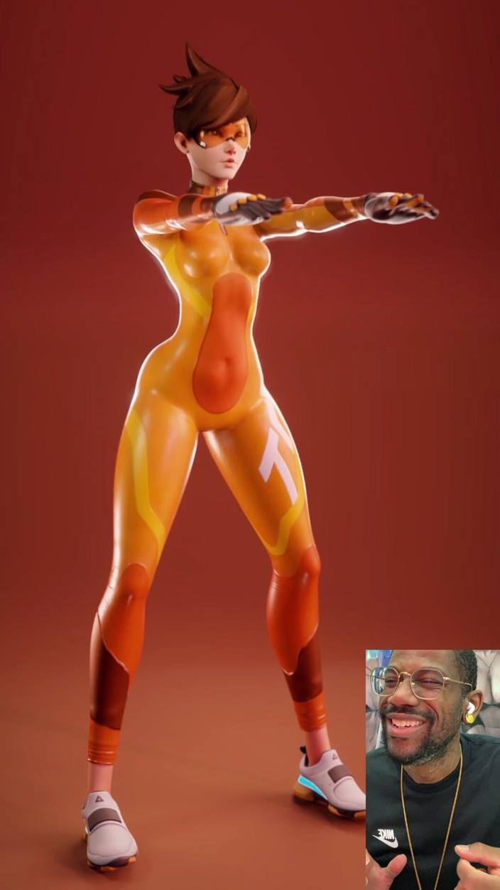 Good news media: Tracer cvičí svou děvku pro BBC