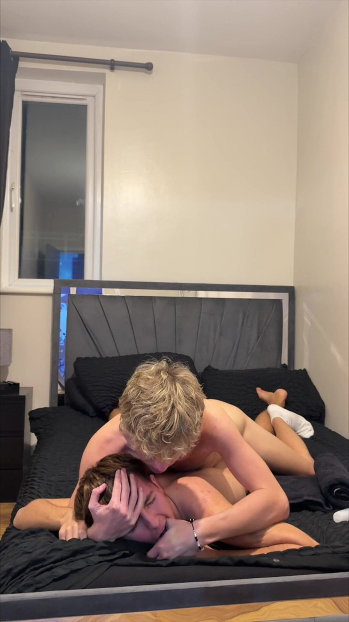 jakeandbailey: Bailey Fucks and Cums All Over Jake's Ass