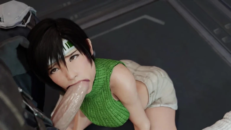 Velvixian 3D: Yuffie Kisaragi làm hài lòng con cu shinra