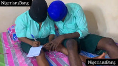 NigeriansBang XXX: Můj spolužák s velkým čůrákem tvrdě šuká moji šťavnatou kundičku
