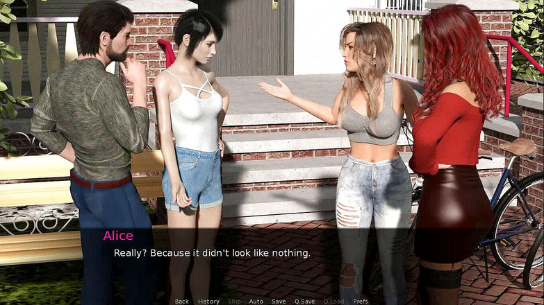 Dirty GamesXxX: Pine Falls：充满性感女孩的诅咒小镇，第7集