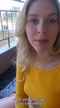 Blondine mit dickem arsch reitet meinen schwanz!