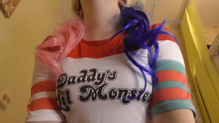 Anna Sky: Harley Quinn трахается и жестко кончает
