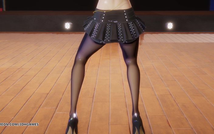 3D-Hentai Games: Hyolyn - Dally Seraphine Sexy Striptease League of Legends Hentai Sem...