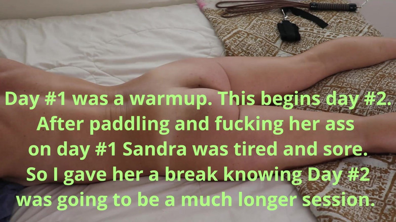 Azure Sky Films: Sandra Moore (TMS-12) MILF amateur BDSM soumise, creampie anal