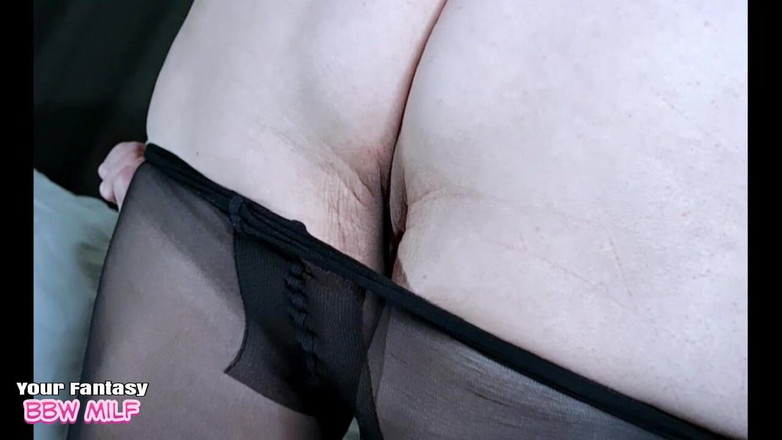 BBW_Wife: Pentru toți perverții ciorapi și colanți! Urmărește în timp ce această matură...