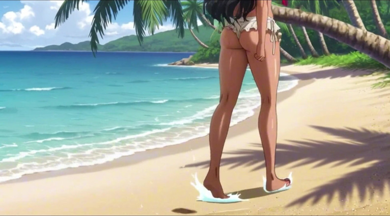 My night collection: Moana with Massive Breasts and Huge Ass in Passionate Semi...