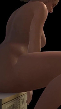 chodne laayak mammi voshing mashin ke kone ka upyog kar rahi hai - 3di porn