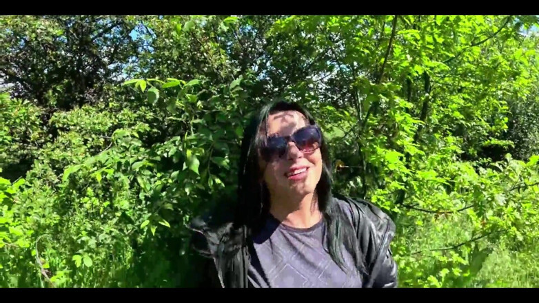 MilfyCalla: Outdoor Deepthroat, Rough Facefucking and Cum All Over My Downjacket