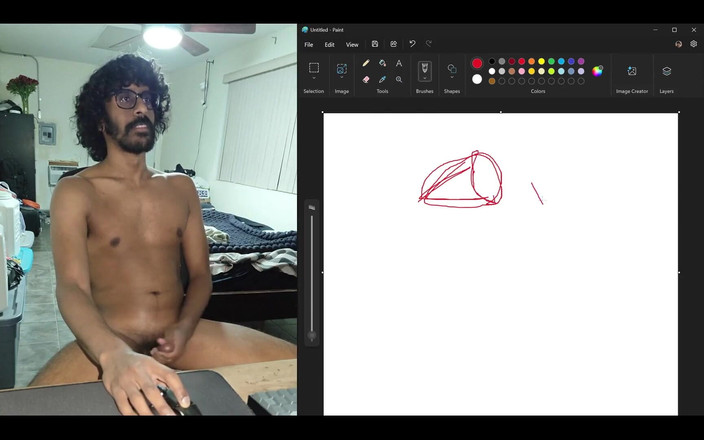 NANDgasm: パソコンの画面を共有する際の照明の変化を試しています。