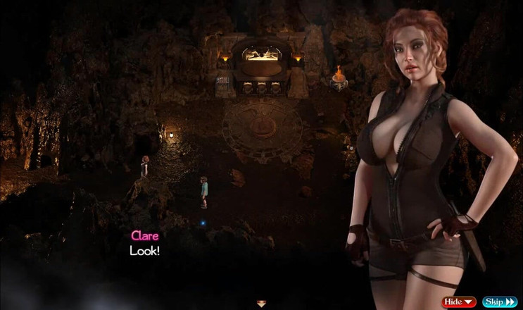 Dirty GamesXxX: Treasure of nadia: tetas tocando y cazando tesoros ep.54