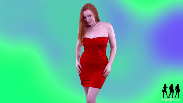 Bopping babes: Klow Kane - červené šaty