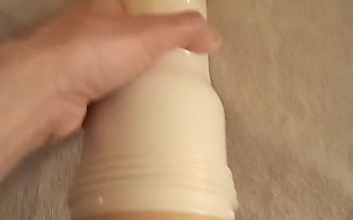 Grim Cocksman: Fleshlight Masturbation by the Candlelight