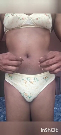 Pakaian dalam seksi coli seluar dalam , mengusik dengan paparan belakang