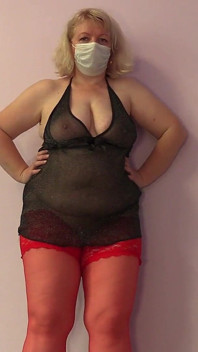 My Mature Wife Is Cheating on Me on Webcam. Chubby MILF with Big Tits.