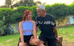 Scopata da uno sconosciuto dopo essere stato offerto reddito per strada - Sperma nella bocca di Milanrodriguezx