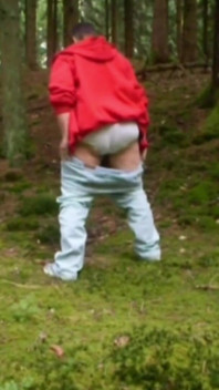 Jen Is Pissing in the Forest