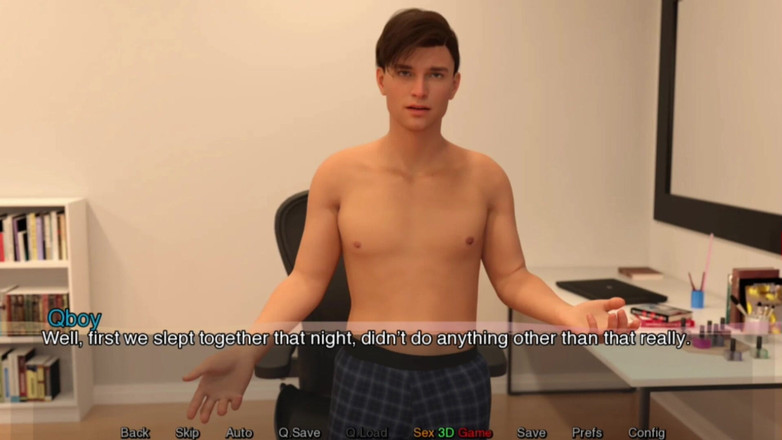 Q Boy: Půlnoční honění od sexy milf macechy na jejím kamarádově místě -...