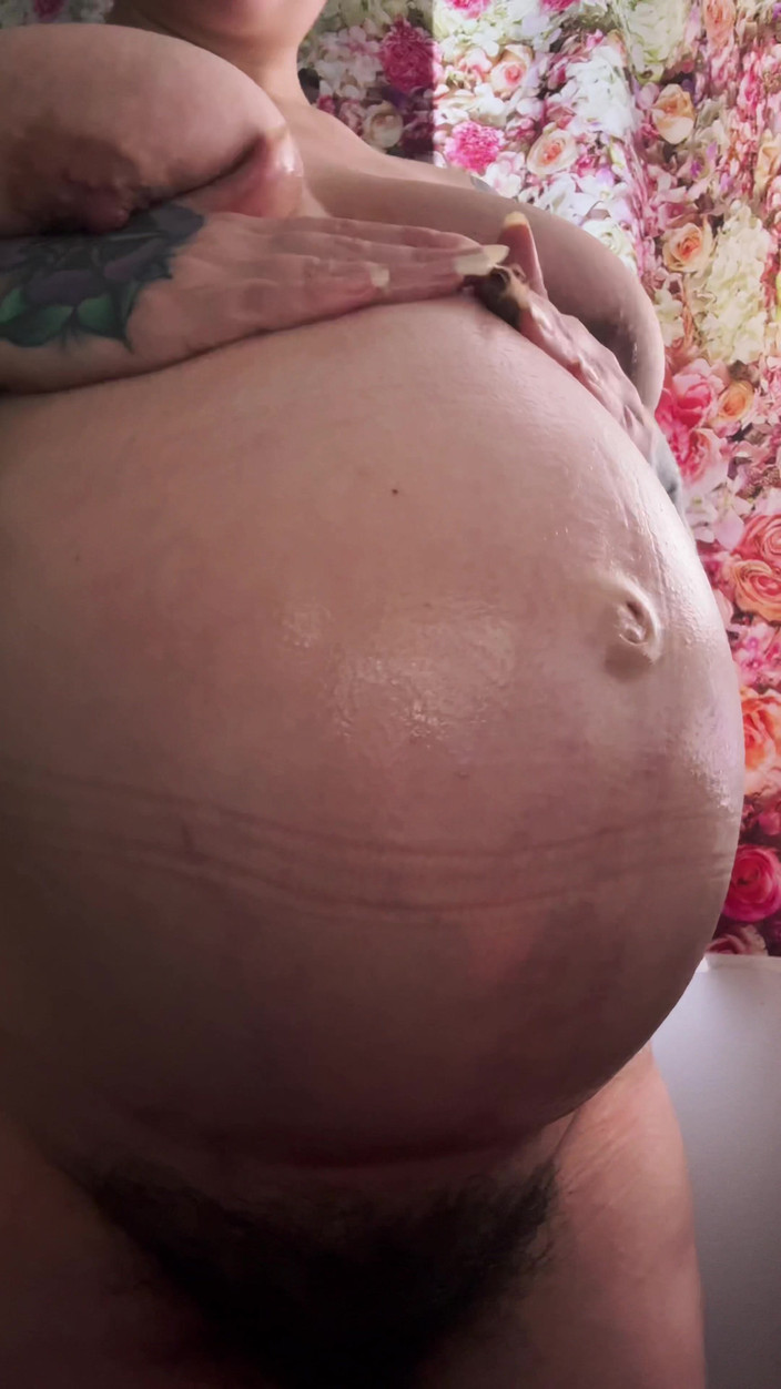 Elizabeth Hunny: 37 tydzień ciąży Elizabethhunny Balsam do brzucha wcierania