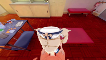 Hentai Smash: Barbara îți suge pula de la pov, are parte de o...