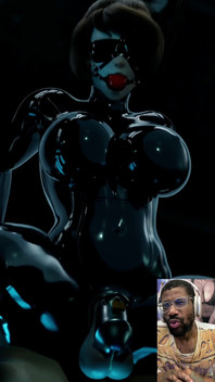 Transgender BDSM Mei at It Again Getting Anal Fucked While Pre-cumming with a Chasity Belt