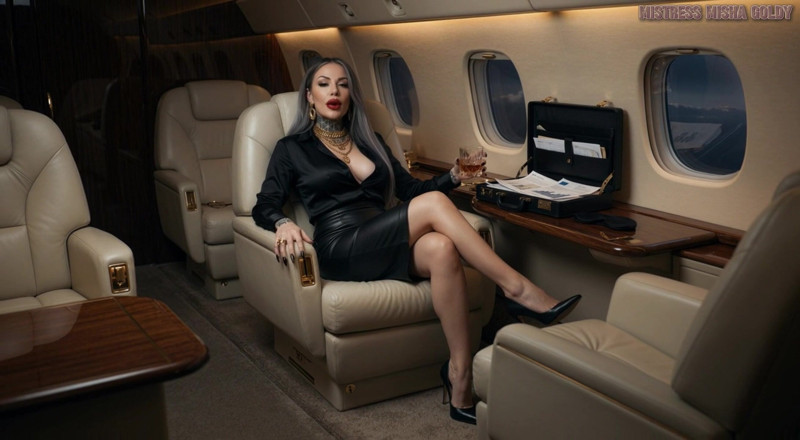 Goddess Misha Goldy: 30,000 Feet of Pure Submission