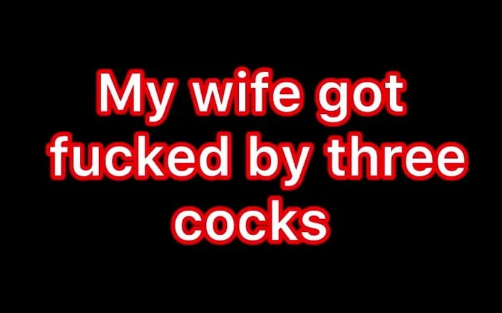 honyrose: My Wife Got Fucked by Three Cocks