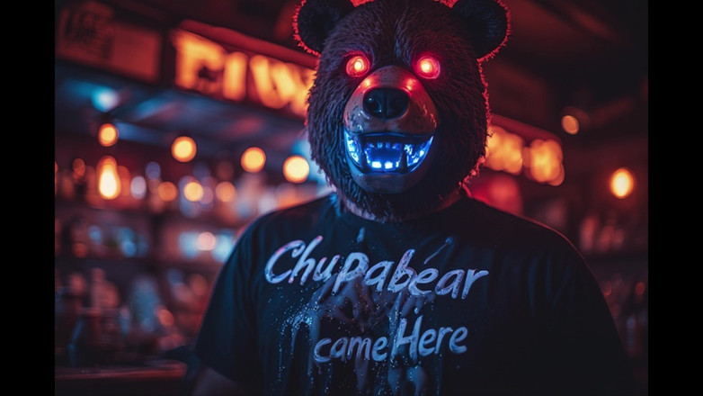 Chupabear: Chupabear busts a ořech