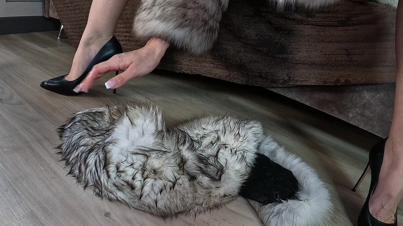 XxxCWSxxx: J’ai ruiné mes fourrures avec un bordel de ma gorge