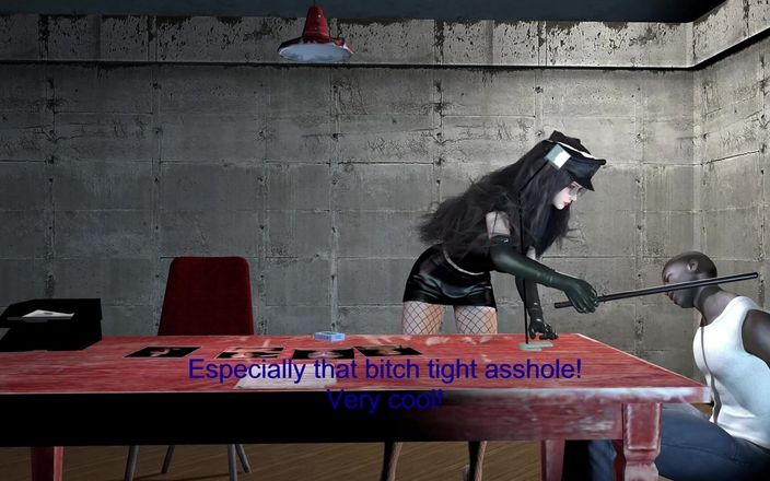 Why fuck so hard: 3D sexy offiziere necken den großen schwanz, um ihre nasse...