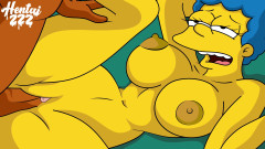 Hentai ZZZ: Betrügende Marge fickt carl video