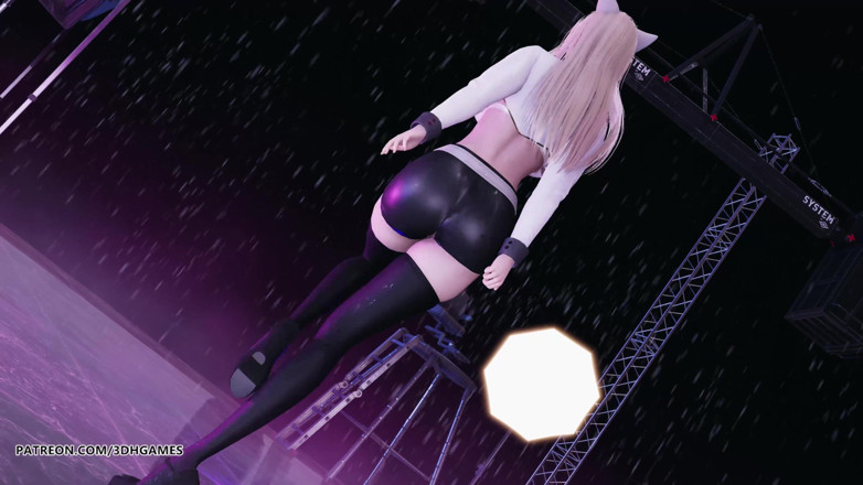 3D-Hentai Games: [MMD] Hyolyn - Powiedz moje imię Ahri striptiz league of legends 4K 60FPS