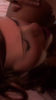 Three horny lesbian friends pleasure each other on the bed