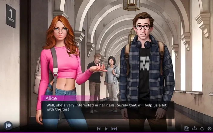 Miss Kitty 2K: Lust Campus - Part 8 - Hot Coffee on Shirt