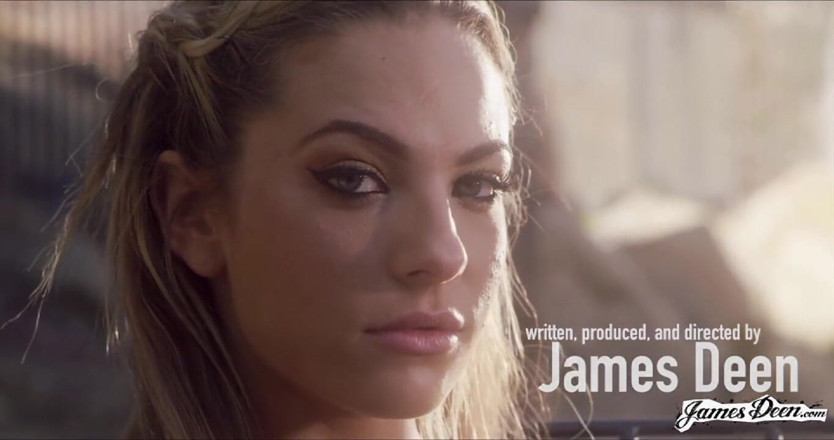 James Deen: Dahlia Sky zostaje analnie zerżnięta na zewnątrz od Jamesa Deena