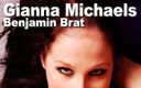 Edge Interactive Publishing: Gianna Michaels &amp;amp; benjamin Brat lutschen, ficken, sperma auf titten
