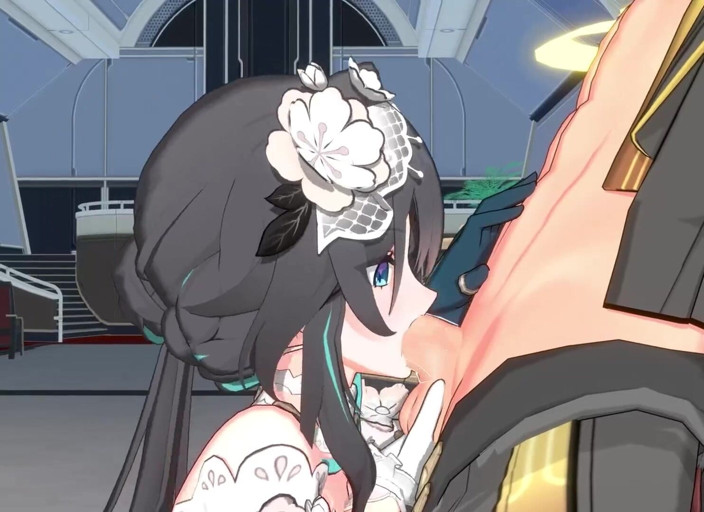 NSFWOtaku: Honkai Star Rail - Ruan Mei x Caelus sesso appassionato - animazione...