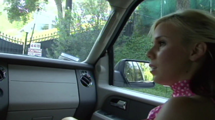 Get Your Fix: Thick blonde booty babe picked up for sweat ass clapping...