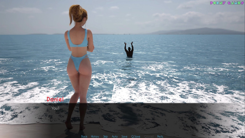 Porny Games: Gelukkig nog steeds door Escovic Games - seks op het strand...